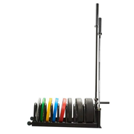 APUS Bumper Plate Trolley – Efficiënt, Stabiel en Verrijdbaar