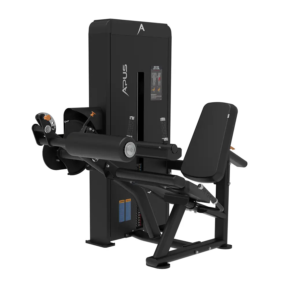 seated leg curl machine voor hamstring training