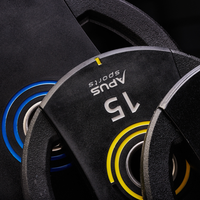 Premium polyurethaan Olympic weight plates voor barbells