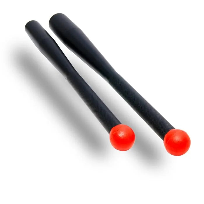 Muscle Power clubbells voor gripkracht en schoudertraining duo