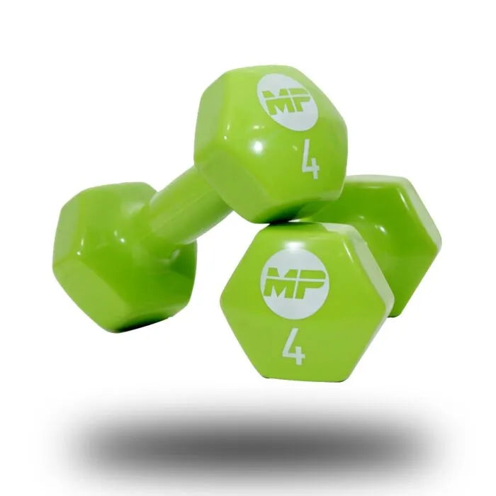 vinyl dumbbell set halters fysiotherapie training 4 kg
