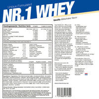 Hype Nutrition whey proteïne pot vanille – hoogwaardig proteine poeder