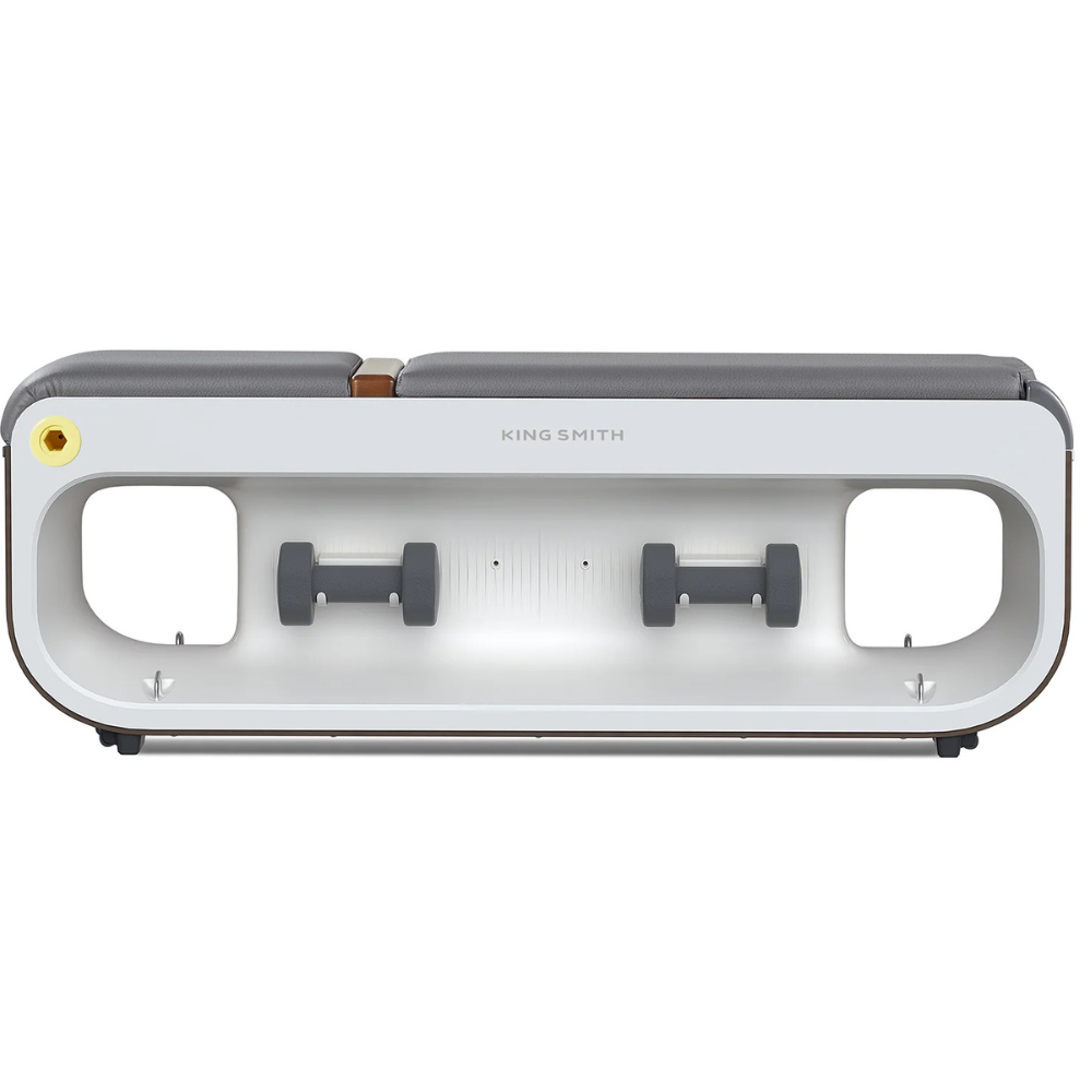 KingSmith fitness bank met accessoires voor full body training zijaanzicht