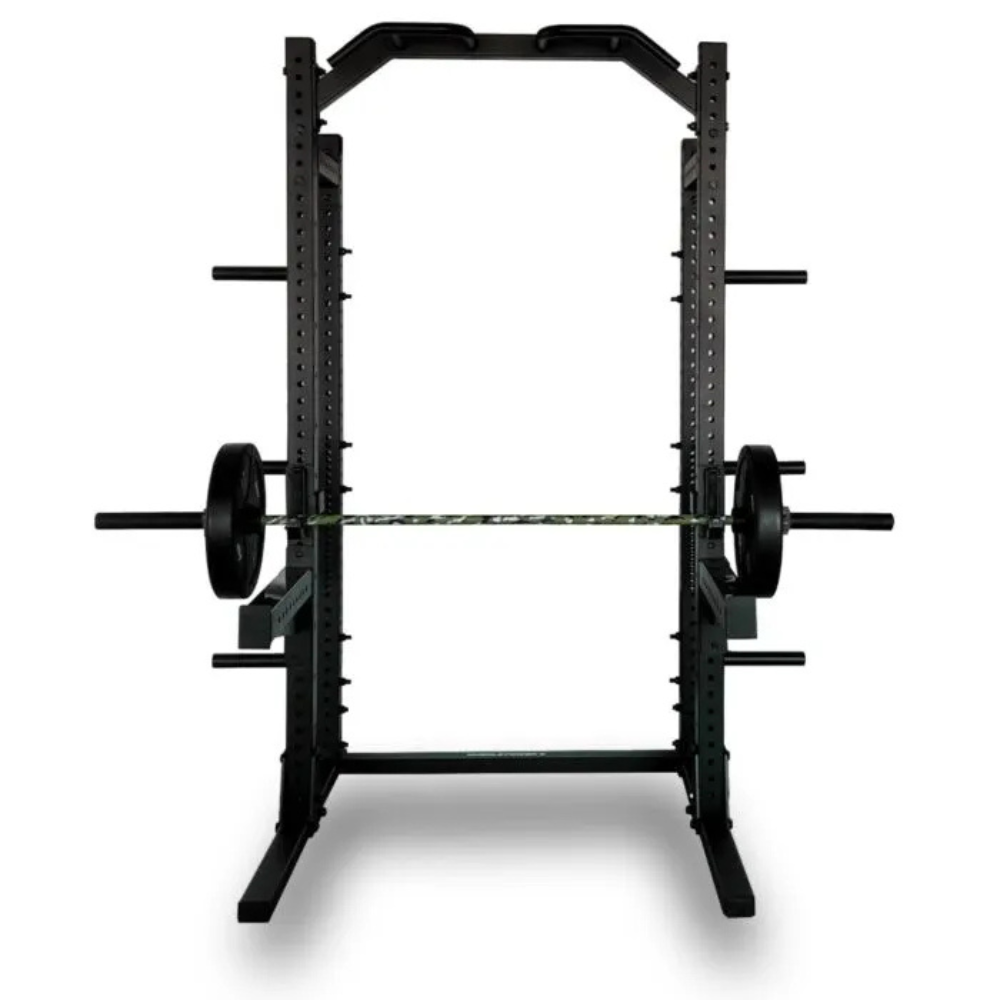 Powerrack alternatief voor krachttraining met gewichten met barbell