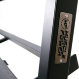 MP Dumbbellrek Zwart 3-laags – Maximale orde & professionele uitstraling