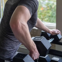 MP Hexagon Dumbbells 22,5-30 kg set voor professionele home gym