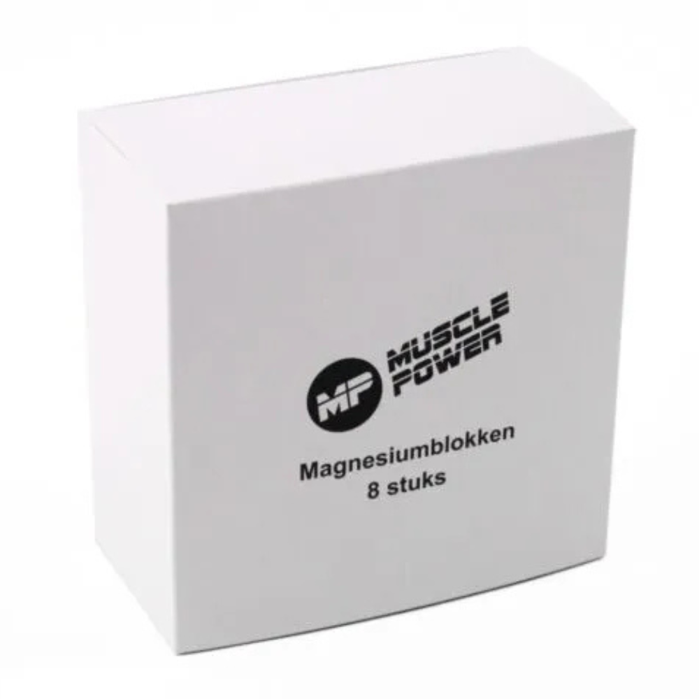 Magnesiumblokken fitness voor betere grip tijdens krachttraining