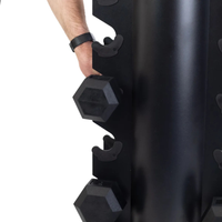 Dumbbell opbergrek compact ontwerp voor georganiseerde home gym 