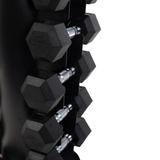 Opbergrek fitness toren voor 1-10 kg dumbbells met kunststof bescherming 