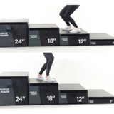 Veilige plyo box set met zachte landing en meerdere hoogtes