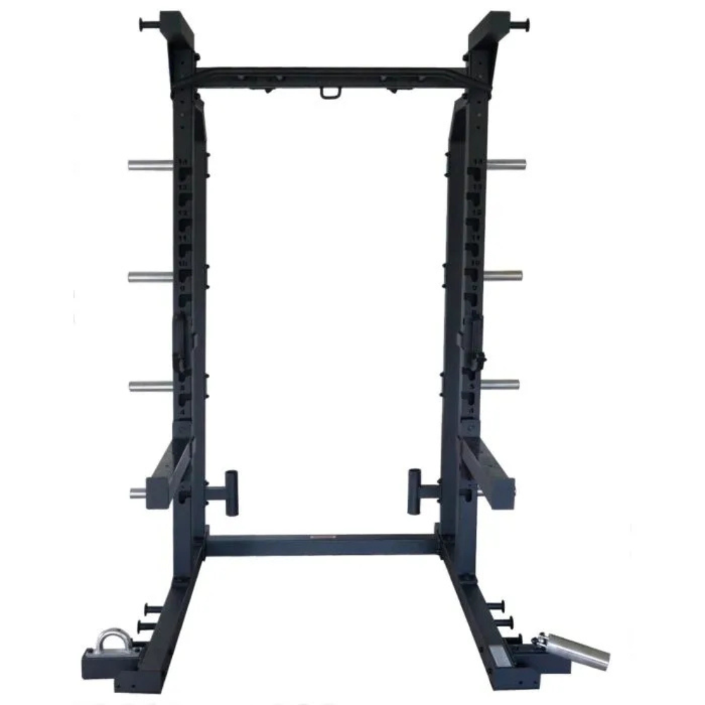 Muscle Power squatrack MP2391 multifunctioneel power rack met halterstang en gewichten