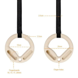Muscle Power Multigrip Houten Ringen Set