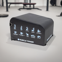  Hip Thrust Box zwart - Muscle Power