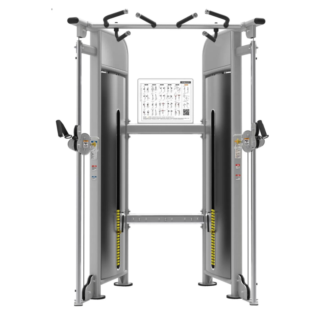 Oemmebi Dual Adjustable Pulley – Compact Krachtstation met Maximale Trainingsvrijheid