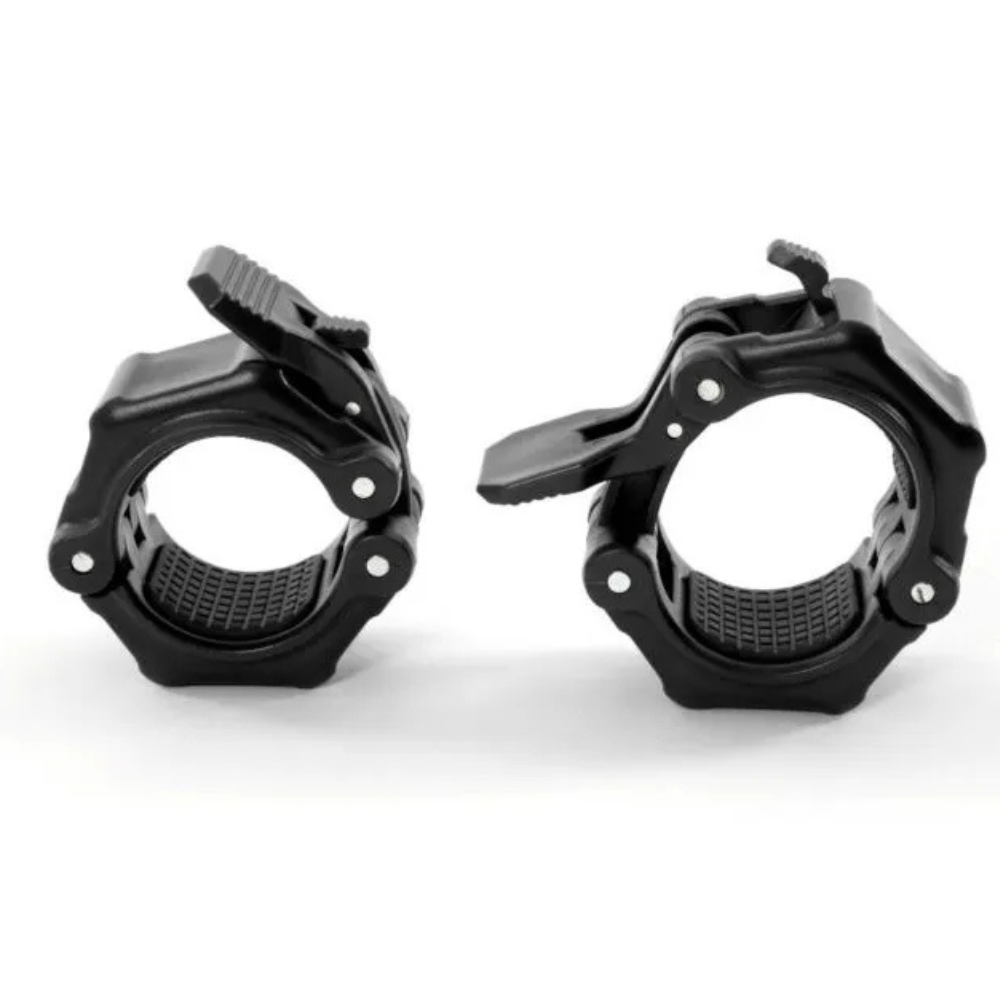 Quick lock collar set zwart barbell clips voor 50 mm halterstang