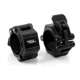 Quick lock collar set zwart bajonetsluiting halterschijven