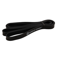 Power band set MP1401 met 6 weerstandsniveaus voor thuis en gym zwart