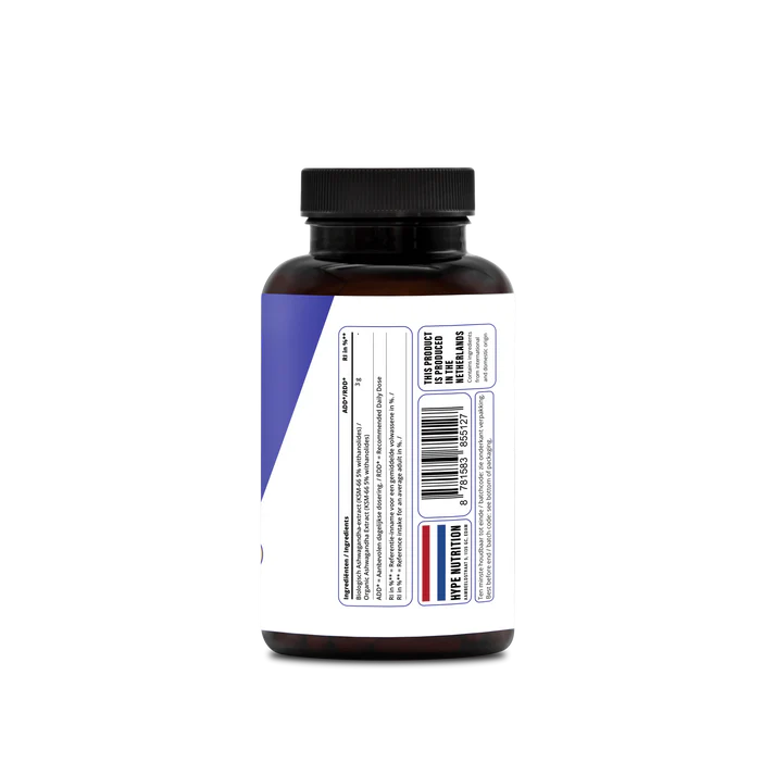 Ashwagandha KSM-66 Biologisch – Premium Adaptogeen voor Balans, Focus & Rust