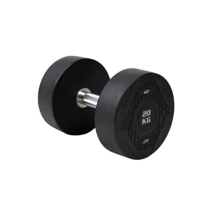 MP1012 Ronde Rubber Dumbbell set 2–20 kg – Complete Premium Set